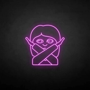 &#39;NO&#39; neon sign