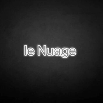 le Nuage&#39; neon sign