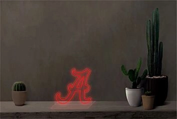 Light Up Your Game Day Celebrations and Sports Bar with the Alabama Crimson Tide LED Neon Sign.