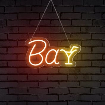 Elevate Your Home Bar, Office, or Party Ambiance with the Bar Word Cocktail Glass LED Neon Sign