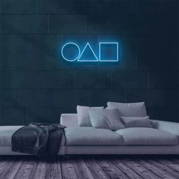 Brighten Up Your Space: Calamari LED Neon Sign for Bar, Home Décor, and Events