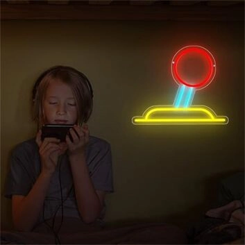 Light Up Your Gaming Room, Bar, or Man Cave with the Dimmable Retro Game LED Neon Sign