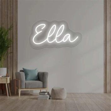 Brighten up your wedding and bar ambiance with the Ella Name LED Neon Sign.