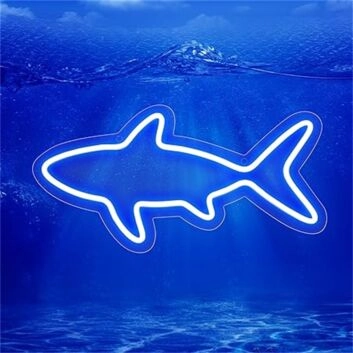 Brighten Up Your Aquarium Themed Bar or Bedroom with the Mini Fish LED Neon Sign