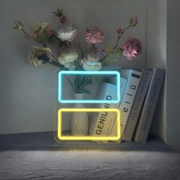 Showcase Patriotic Elegance in Your Home, Office, or Event with the Flag Of Ukraine LED Neon Sign.