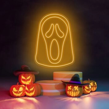 Ghost Neon Signs,Halloween Neon Light,Halloween Neon Sign,Halloween Decoration
