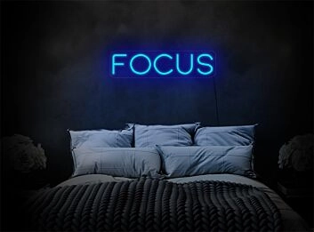 Brighten Up Your Workspace and Special Events with the Focus LED Neon Sign.