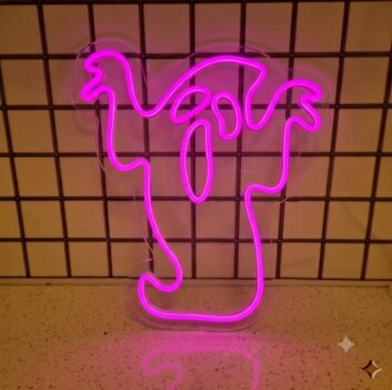 Ghost2&#39; neon sign