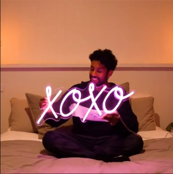 XOXO neon sign