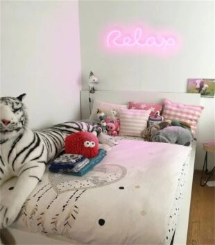 Brighten Up Your Space: Perfect for Home Ambiance, Offices, and Special Events with LED Relax LED Neon Light.