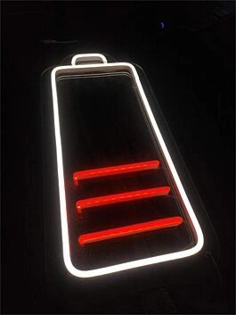 Brighten Up Your Office, Game Room, or Bar Ambiance with the Mini Low Battery LED Neon Sign.