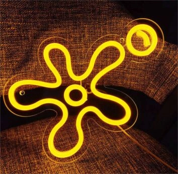 Add a Glow to Your Space: Neon Light Creative Letter Design LED Neon Sign for Bar, Home Decor, and Weddings