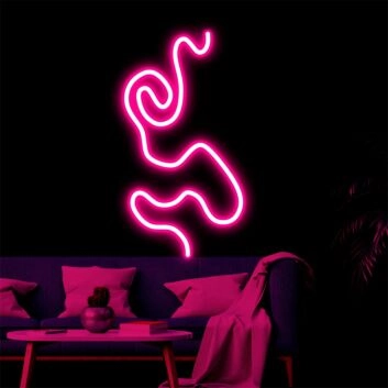 Brighten Your Space: Neon Rope Light Sign for Home Decor, Office Ambiance, and Vibrant Bar Settings