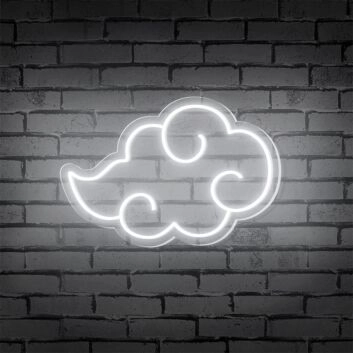 Brighten Up Your Bedroom, Bar, or Anime Event with the Nufr Japanese Akatsuki Cloud LED Neon Sign.