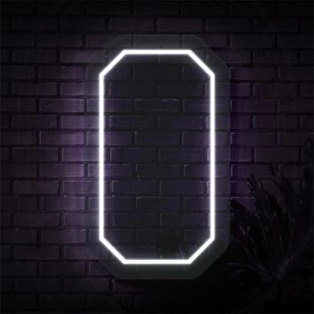 Brighten Your Wedding, Bar, and Office Spaces with a Personalized Initial Letter O LED Neon Sign.