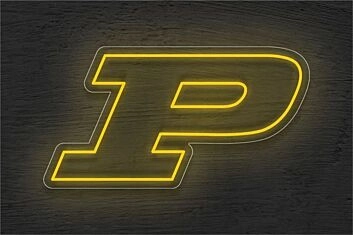 Brighten Your Purdue Spirit in Home, Office, and Game Day Gatherings with Purdue University LED Neon Sign.
