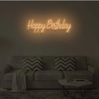 HAPPY BIRTHDAY" LED Neon Sign
