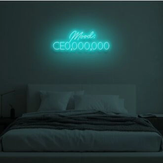 Mood: CE0,000,000 LED Neon Sign