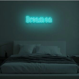 DREAM ON" LED Neon Sign