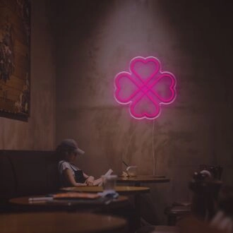 Aesthetic Clover LED Neon Sign