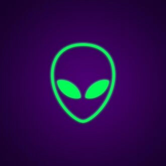 Alien Neon Sign for Whimsical and Playful Decor