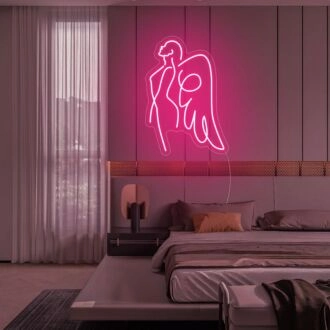 Angel Neon Sign