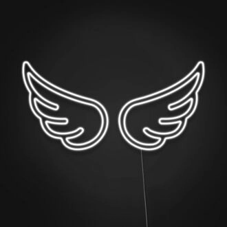 Angel Wings Neon Sign Add a touch of angelic beauty to your space