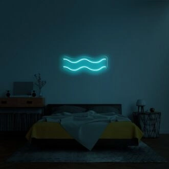 Aquarius Neon Sign for Zodiac Lovers