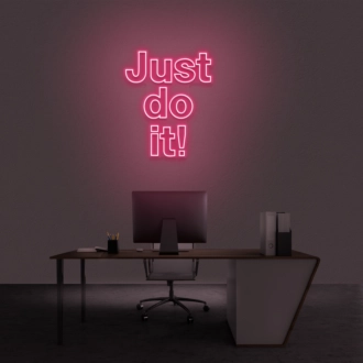 'Just Do It!' Neon Sign