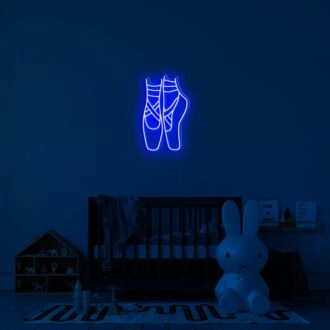 Ballet Shoes Neon Sign