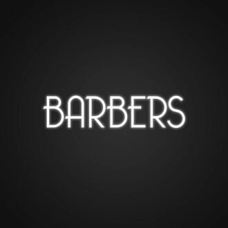 Barbers Neon Sign for Barber Shops