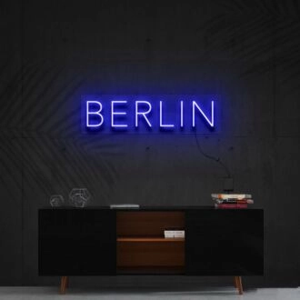Berlin Neon Sign for Travel Lovers