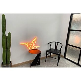 'Humming bird' neon sign