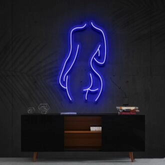 Body Outline Neon Sign for Artistic and Unique Decor