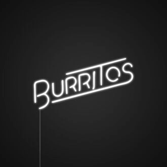 Burritos Neon Sign