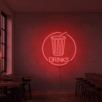 Customize Beverage Neon Sign