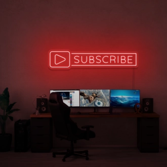 Subscribe Neon Signs
