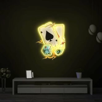 Card Neon Uv Light Illuminate Your Creativity