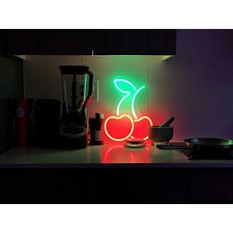 Cherry Neon Sign for Fun and Whimsical Decor