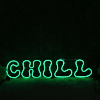 Chill Green Custom Neon Sign