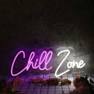 Chill Zone Custom Neon Sign