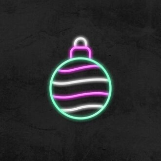 Christmas Ball Neon Sign