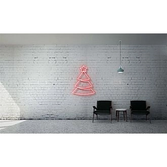 Brighten Your Festivities: Christmas Tree LED Sign for Home, Office, Store, and Holiday Decorations