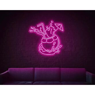 Coconut LED Neon Sign