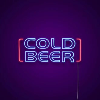 Cold Beer Neon Sign