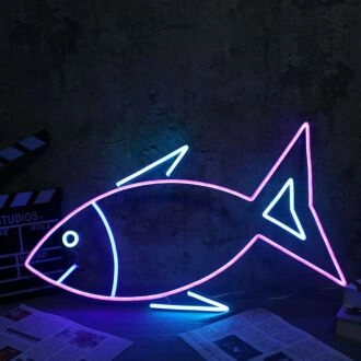 Colorful Fish LED Neon Sign