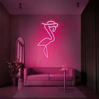 Cool Flamingo Neon Sign