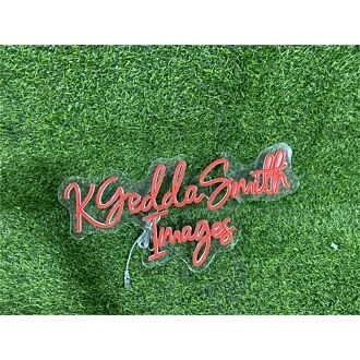 Brighten up Your Bar, Office, and Special Celebrations with Custom Kgedda Smith Images LED Neon Sign.