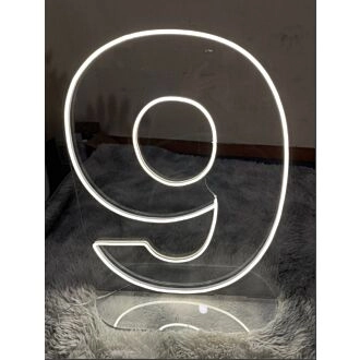 Custom Number Neon Sign
