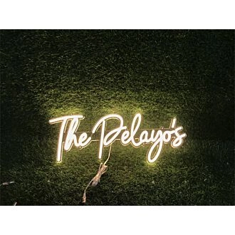 Brighten Up Your Space: Custom The Pelayos LED Neon Sign for Home Decor, Office Vibes, and Vibrant Parties.